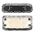 thumbnail image 3 of Pzuqiu Black White Geometric 2-Piece Golf Cart Seat Covers Set - Breathable Washable Protective Covers Compatible With Most 2-Seater Golf Carts, 3 of 10