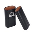 thumbnail image 3 of Portable Cigar Case, Cigar Travel Case Beautiful Practical Simple Elegant Appearance Soft Inside  For Travelling For Official Business, 3 of 8