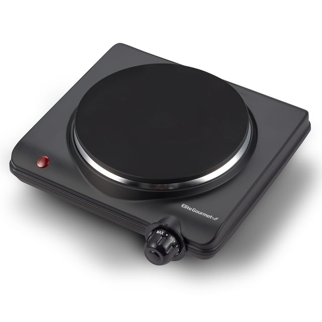 Placa eléctrica Elite Gourmet ESB-301BF# 1000W negra