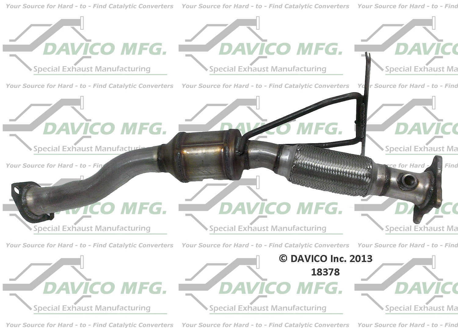 Davico Mfg 18378 Direct-Fit Catalytic Converter