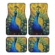 thumbnail image 1 of Balery Peacocks Juego de 4 Alfombrillas para Auto, Revestimientos de Caucho Resistente, Diseño Antideslizante, 1 of 7