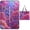 Huang-7, variant on Pink Flowers Butterflies Magical Dreamland Scene Outdoor Picnic Blanket, Foldable Waterproof Beach Mat, Portable Beach Blanket for Beach Camping, Hiking, Family Concerts