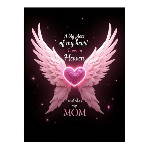 Diamond Art Kits for Adults - 5d Angel Wings Heart Tribute Decor Diamond Painting for Adults, Diamond Art for Adults Beginners, Diamond Painting Kits for Adults for Home Wall Decor