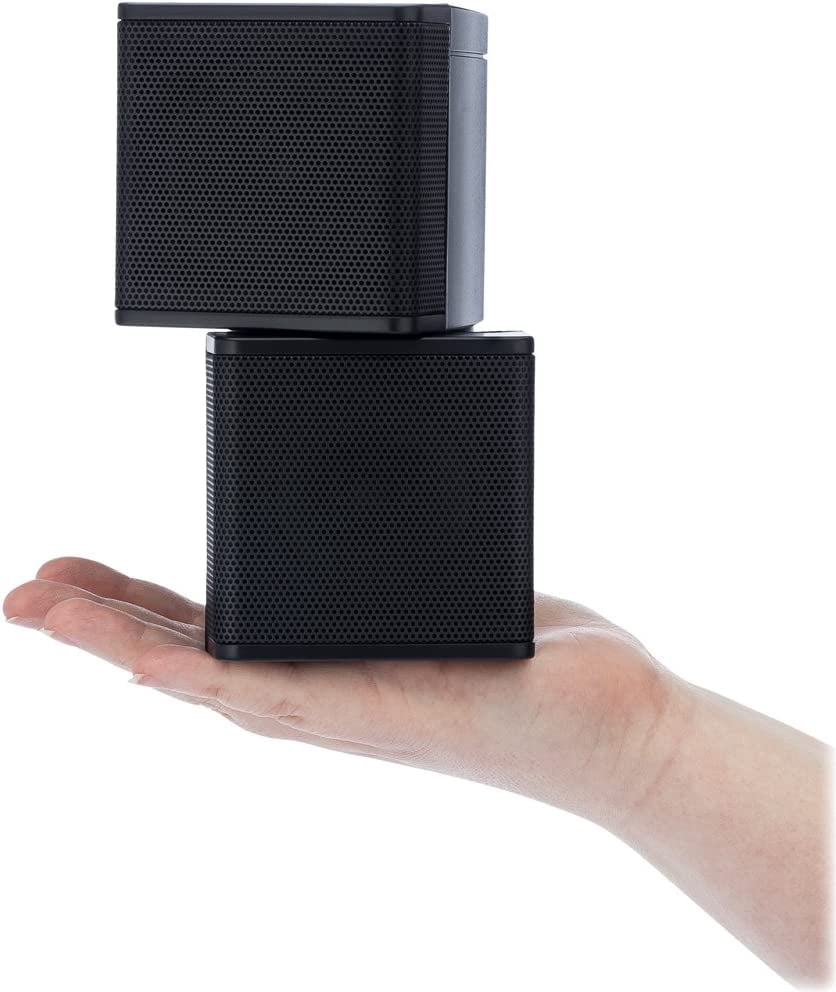 Pure Resonance Audio MC2.5B Dual 2.5" Swiveling Mini Cube Speakers (Pair) (without Brackets)