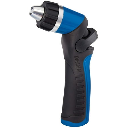 Dramm One Touch Twist Adjustable Spray Gun Watering Nozzle - Adjustable Flow - Blue