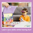 thumbnail image 6 of Craftikit 20 Crafts in a Box - 20 Simple Paper Crafts for Kids Ages 3-8 - Arts and Crafts Kit with Envelopes Glue Stick Tape - Low Mess Easy to Complete Fun for Creativity & Fine Motor Skills, 6 of 10