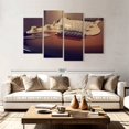 thumbnail image 2 of Elephant Stock Stratocaster Electric Guitar Wall Art - Horizontal Multi Panel Canvas - Living Room Wall Decor - Music Multi Panel - Brown And Beige Decor - 84" x 54", 2 of 4