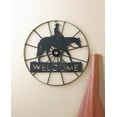 thumbnail image 2 of Cowboy Welcome Wheel Sign 23.75x0.75x23.75, 2 of 2
