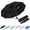 Black, variant on 46" Travel Umbrellas for Rain - Large Windproof Double Canopy Umbrella, 10 Durable Ribs, Strong Frame, Auto Open Close Ergonomic Handle, Compact Waterproof Umbrella for Women & Men, PalePurple