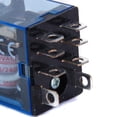 thumbnail image 4 of 10A 240VAC / 10A 28V DC Coil DPDT de potencia electromagnética LY2NJ 8 Pines Cola Relé de potencia, 4 of 8