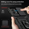thumbnail image 4 of for Moto G 5G 2024 Case with Camera Lens Cover HD Screen Protector, 10 FT Military Grade Drop Protection, Magnetic Ring Holder Kickstand Protective Phone Case, Black, 4 of 13