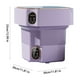 thumbnail image 3 of Machine Wash Small Washing Machine Portable Home Folding Underwear Underwear Washing And Stripping Integrated Lazy, 3 of 5
