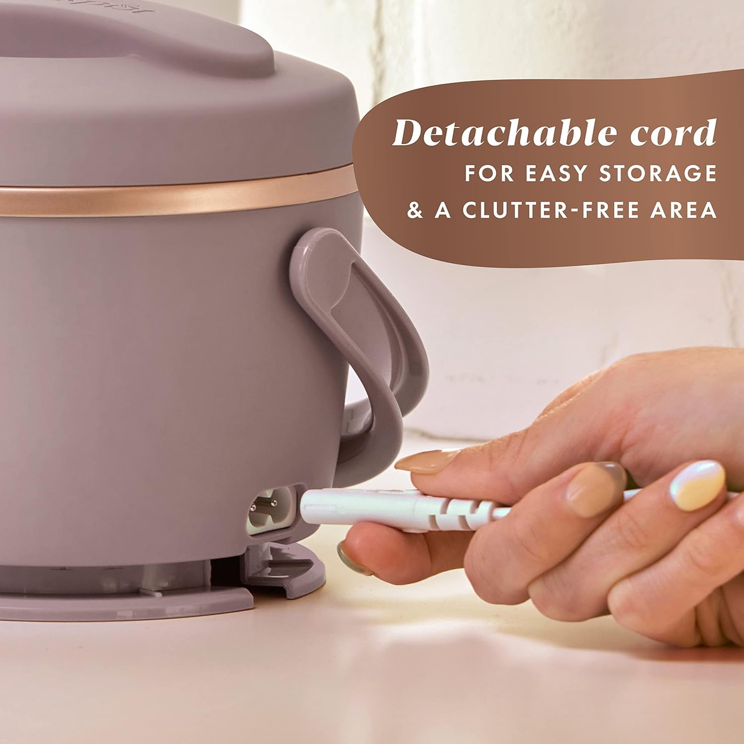 Unbranded 20oz Portable Electric Food Warmer, Personal Lunch Box Keeps Food Spill-Free & Warm, Ideal for Travel, Work, School, Car, On-the-Go, Dishwasher-Safe, Giftable, Blush Pink