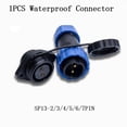 thumbnail image 4 of SP13 Waterproof IP68 Panel Mount Aviation Plugs and Socket Cable Connectors 2-7P, 4 of 5