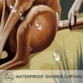 thumbnail image 3 of yowmns Bathroom Curtains - Waterproof Shower Curtain Set with Hooks - Printed Bathroom Decoration, 3 of 6