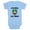 Light Blue, variant on Infants' Nintendo Luigi Little Brother  Bodysuit