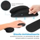 thumbnail image 5 of 3 Pack Almohadillas para Mouse y Teclado, Mouse Pad Ergonomico, Antideslizante Reposa Muñecas, Cómodo Tapete Mouse Escritorio, Alfombrilla para Mouse, Reposamuñecas para Teclado(Medium), 5 of 5