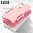thumbnail image 3 of XCRS Samsung Galaxy A55 Galaxy A35 Étui Double Couche Comm Robuste, Ultra Résistant, Étui Souple, 3 of 5