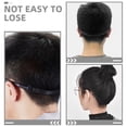 thumbnail image 3 of RUNROTOO 4 Pcs Sangle pour Lunettes pour Hommes Antidérapante Support de Lunettes en Silicone Noir pour la Course, 3 of 8