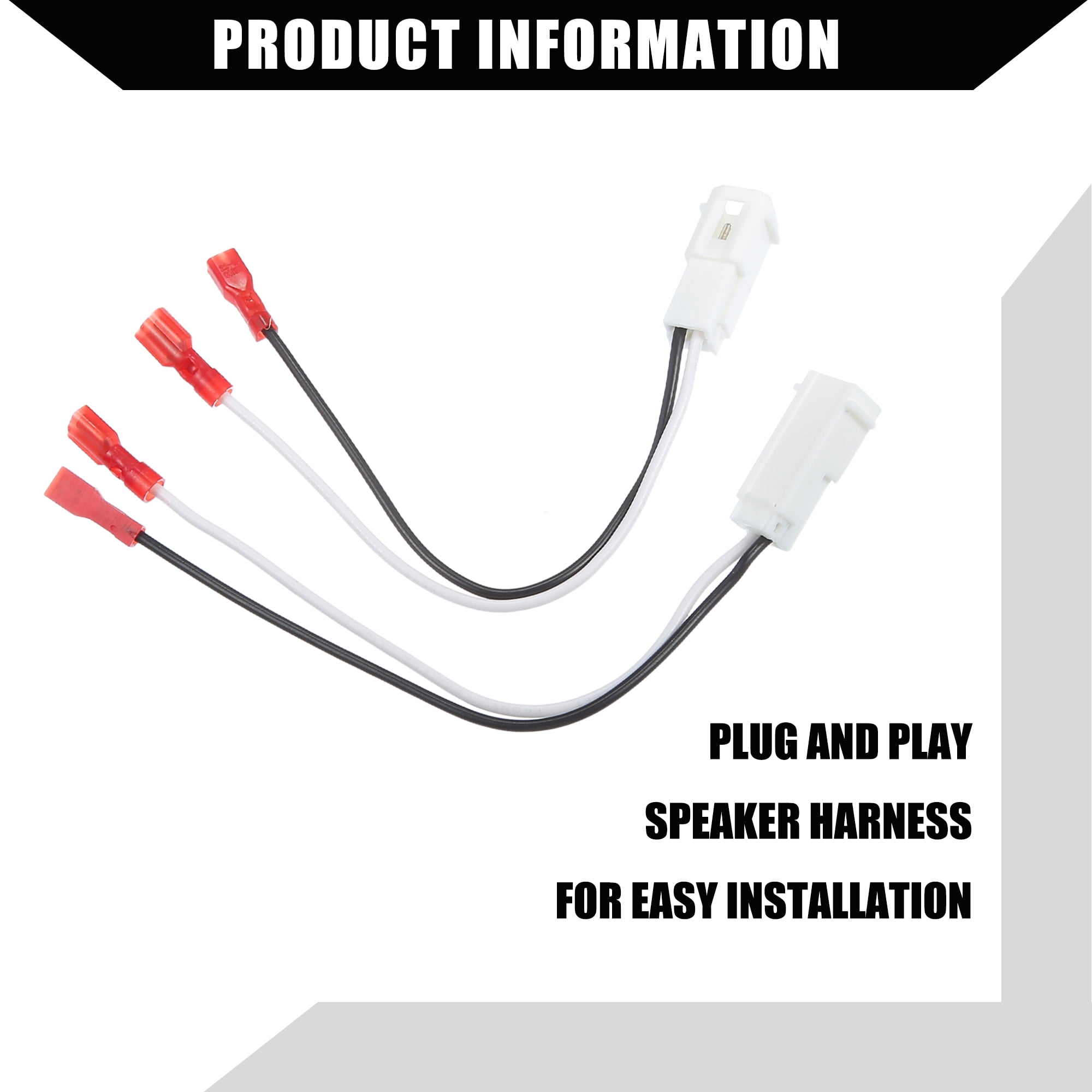 Unique Bargains Front Dash Tweeters Wiring Harness for Dodge for Ram 1500 for Jeep
