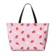 thumbnail image 2 of Disketp Strawberry Floral Bolsa de Playa de Gran Capacidad, Bolso Impermeable y a Prueba de Arena para Mujer, Ideal para Playa, Piscina y Natación, 2 of 7