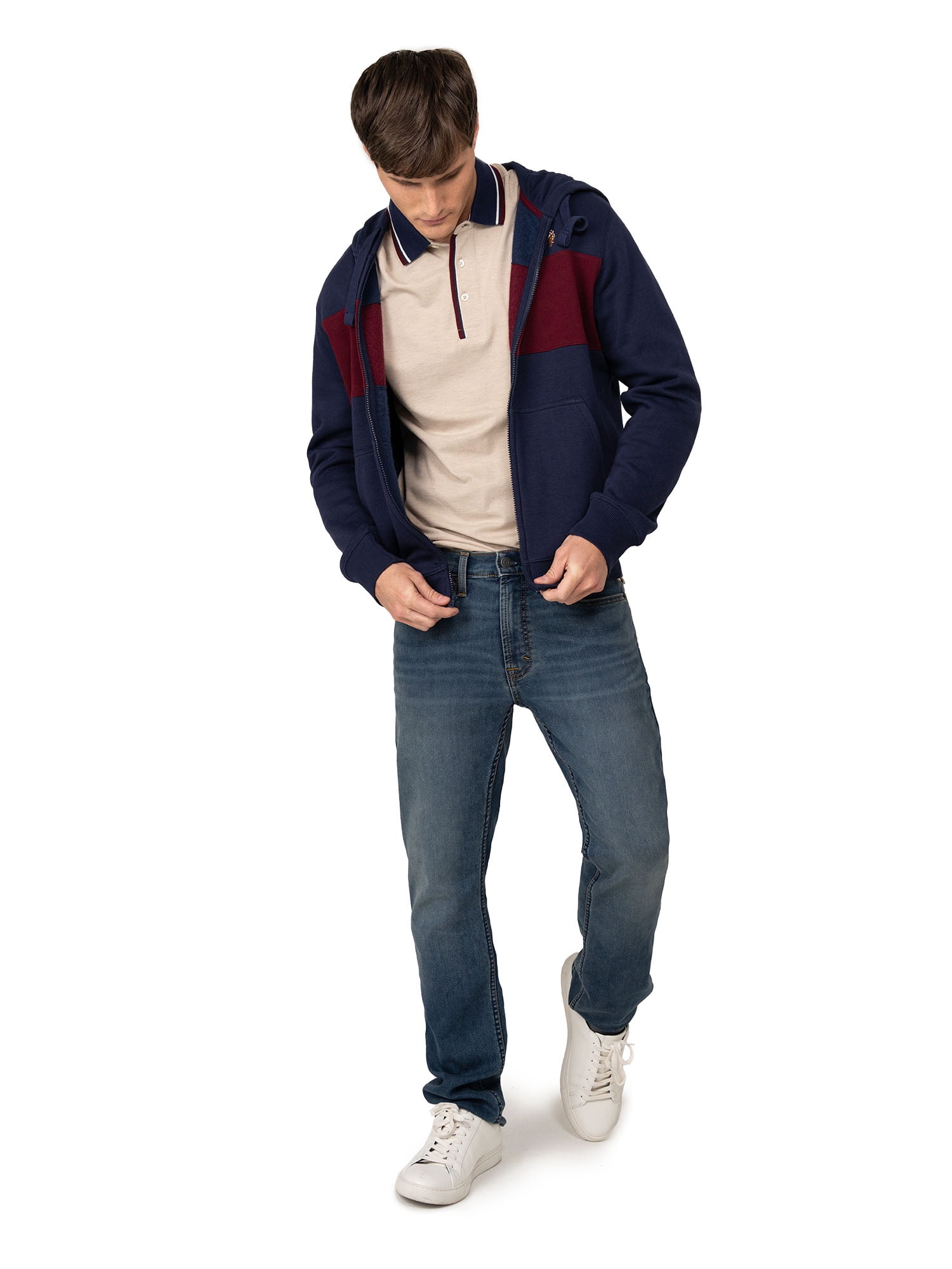 U.S. Polo Assn. Men's Everyday Full Zip Fleece Hoodie