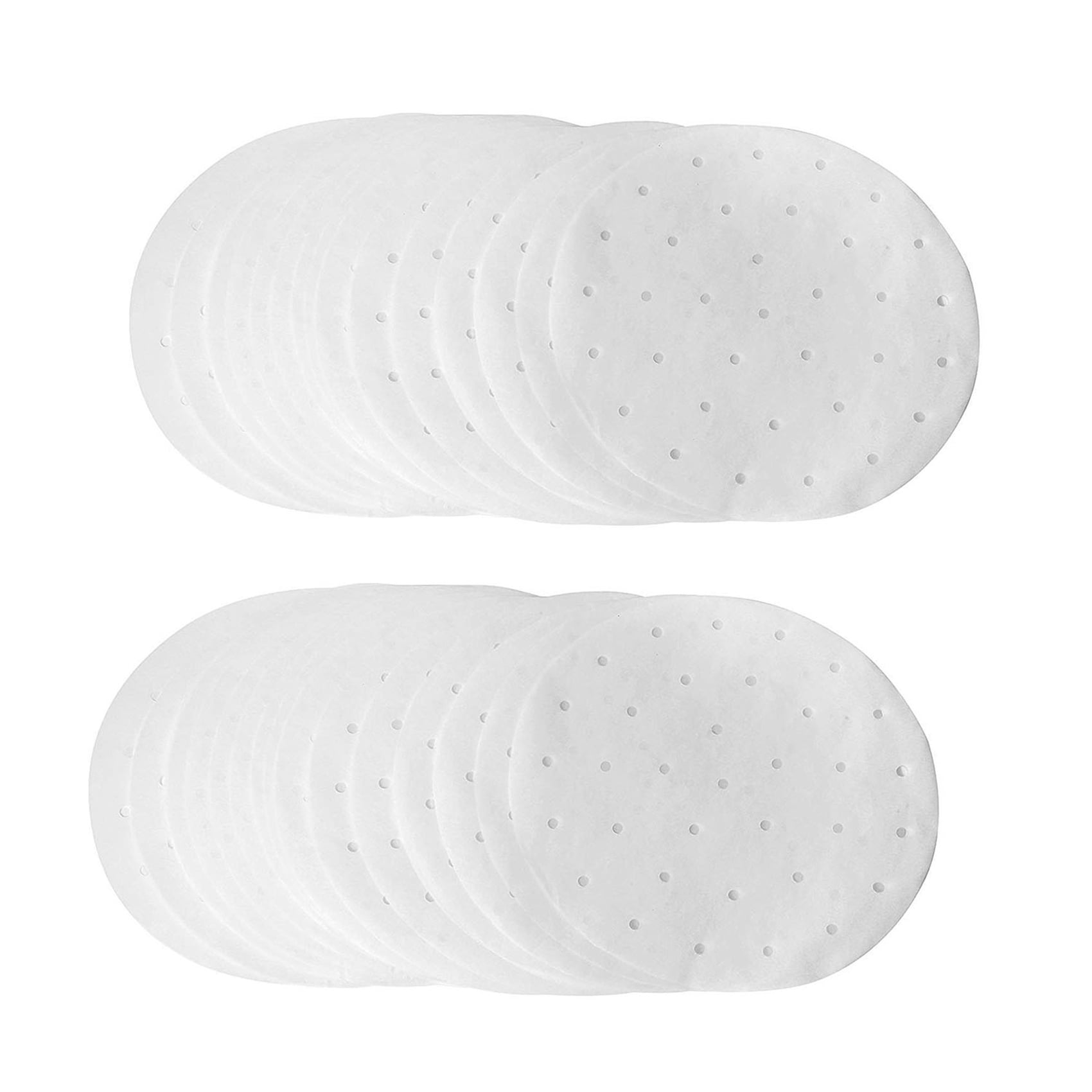 Premium Perforated Parchment Fryer Paper Liners 7 inch 200 Eco