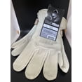 thumbnail image 2 of YANI -2-Piars Cowhide Leather Work Driver Gloves Sewn With Dupont Kevlar Black Rhino L, 2 of 3