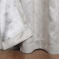 thumbnail image 3 of Superior Waverly Blackout Curtains, Rod Pocket, Set of 2, 26" x 63", Ivory, 3 of 5