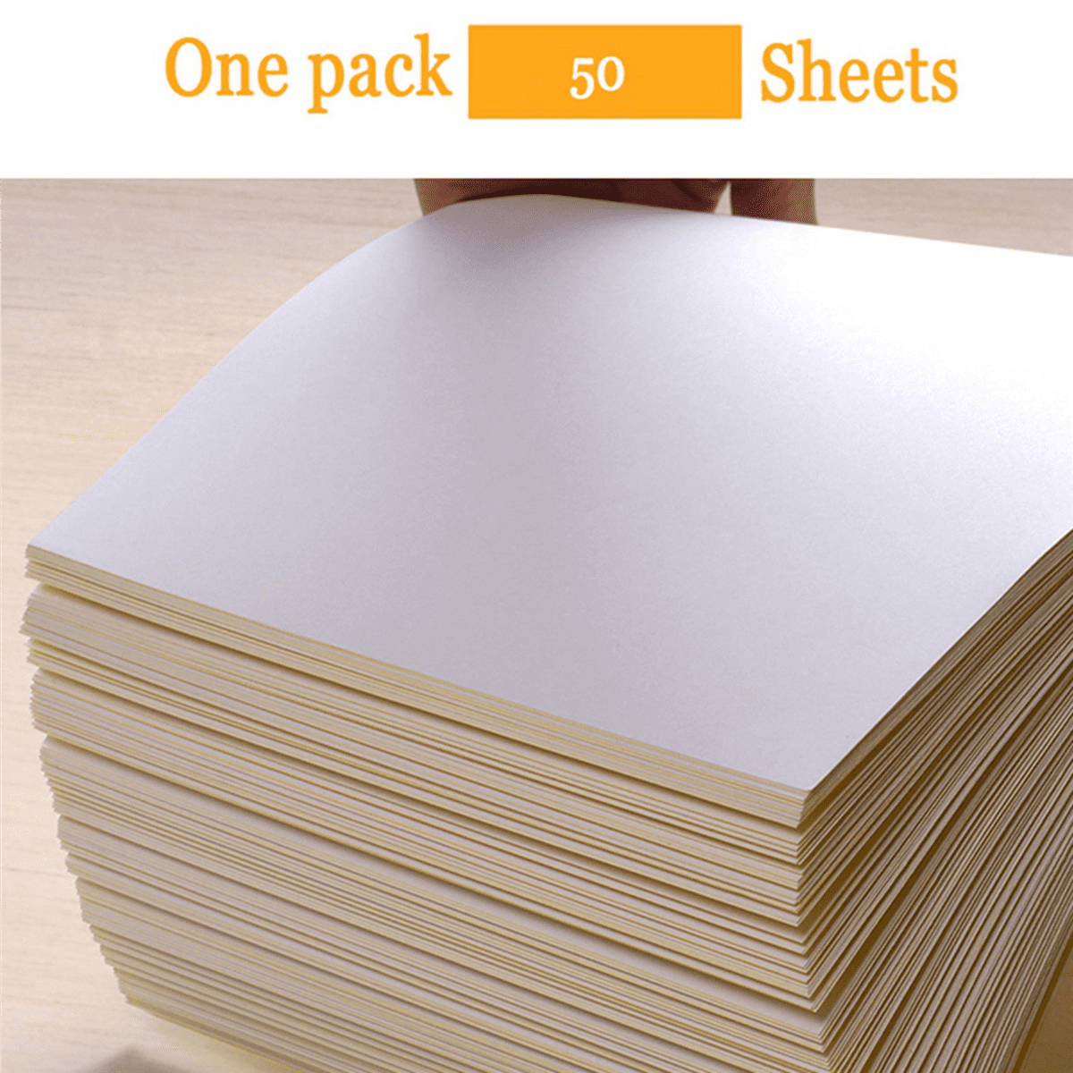 150 Sheets A4 White Self Adhesive Waterproof Sticker Label Glossy Paper for Inkjet Printer Copier