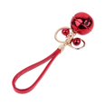thumbnail image 3 of Miangastore 2pcs of One Bag Metal Colored Bell Key Chain Adorable Bag Hanging Pendant Creative Bell Key Rings (Red 14cm), 3 of 8