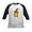 Black/White, variant on CafePress - Halloween Letter G Witch Monogram Kids Baseball Je - Kids Cotton Baseball Jersey, 3/4 Sleeve Shirt