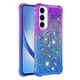 thumbnail image 3 of For Samsung Galaxy A56 5G TPU Case Gradient Quicksand Phone Back Cover - Pink+Sky Blue, 3 of 5