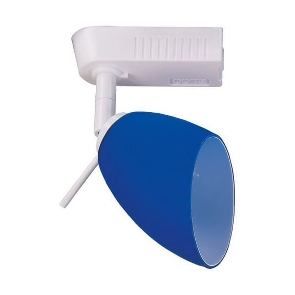 Elco Et551 50W Low-Voltage Frosted Glass Shade Fixture - Blue