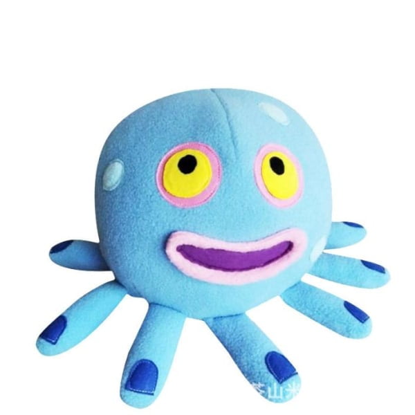 My Singing Monsters Plyschleksak Cartoon Game Wubbox Plyschleksak Blå Monster 25cm