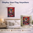 thumbnail image 6 of Bernese Mountain Dog Holiday Christmas Garden Flag 11.25 in x 15.5 in, 6 of 7