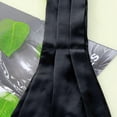 thumbnail image 2 of de negro liso liso para hombre, de suave, vestido elegante de boda Zulema Los hombres pajaritas y corbatas, 2 of 6