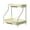 Beige, variant on LanChuBo Double Layer Countertop Storage Rack Kitchen Spice Rack Storage Rack 2 Layer Rack Holds for Pantry, Coffee Station