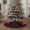 thumbnail image 4 of Sikiie Dark Purple Glitter Christmas Tree Skirt, Christmas Tree Decorations, Christmas Decor, Tree Mat Decoration(30-48IN)-30", 4 of 6