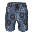 thumbnail image 4 of Naloa Sunflowers Men's Beach Shorts, Surfing shorts, Swim trunks, Quick Dry Swim Trunks for Surfing Beach Fun - 3X-Large, 4 of 9