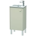 thumbnail image 1 of Duravit Br4400l Brioso 17" Single Free Standing Wood Vanity Cabinet Only - Taupe Matte, 1 of 2