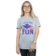 thumbnail image 2 of DC Comics T-Shirt Boyfriend en Coton pour Femmes Adolescentes Titans Go Let's Have The Fun, 2 of 3