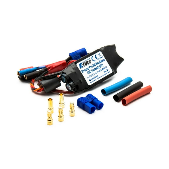 E-flite 30A Pro SB Brushless ESC Coated V2 EFLA1030BC Speed Controls Aircraft