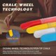 thumbnail image 3 of Fabric Chalk Markers for Sewing,Quilting,Crafting (4PCS With 1 Ruler), 3 of 5