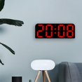 thumbnail image 6 of Digital Wall Clock under $5! Kadlawus Large Digital Wall Clock, Temperature and Humidity Display, 3 Display Modes 12/24H Electronic LED Clock, Alarm Clock with Countdown, Night Light, 6 of 7