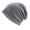 246_Grey, variant on 1PC Hat Black Cotton Men's And Women's Lightweight Slouch Beanie Solid Color Knitted Hats Soft Hat for Autumn And Winter