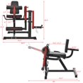 Leg Extension and Curl Machine, Adjustable Leg Extension Machine, Leg Press Machine with Rotary