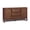 Brown, variant on Teamson Home Hatteras 56" W Sideboard Cabinet with 2 Rattan Inlay Doors & 3 Drawers, Adjustable Shelf & Generous Storage in Coastal Modern Style, Solid Pine Frames & MDF with Rattan, Natural Finish