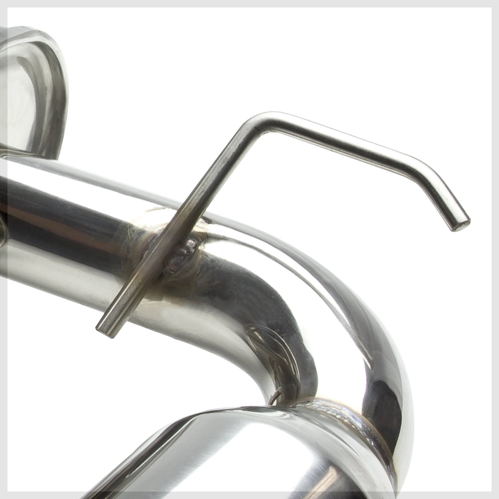 DNA Motoring For 00-05 Dodge Neon 2.0 Performance Catback Exhaust System w/4.75" Tip+Silencer