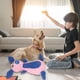 thumbnail image 4 of Juguete Para Perros Chirriantes, Juguetes Interactivos Para Masticar Perros Para Masticadores Agresivos, Juguetes Para La Dentición De Cachorros, Juguete De Peluche Para Perros, 4 of 7